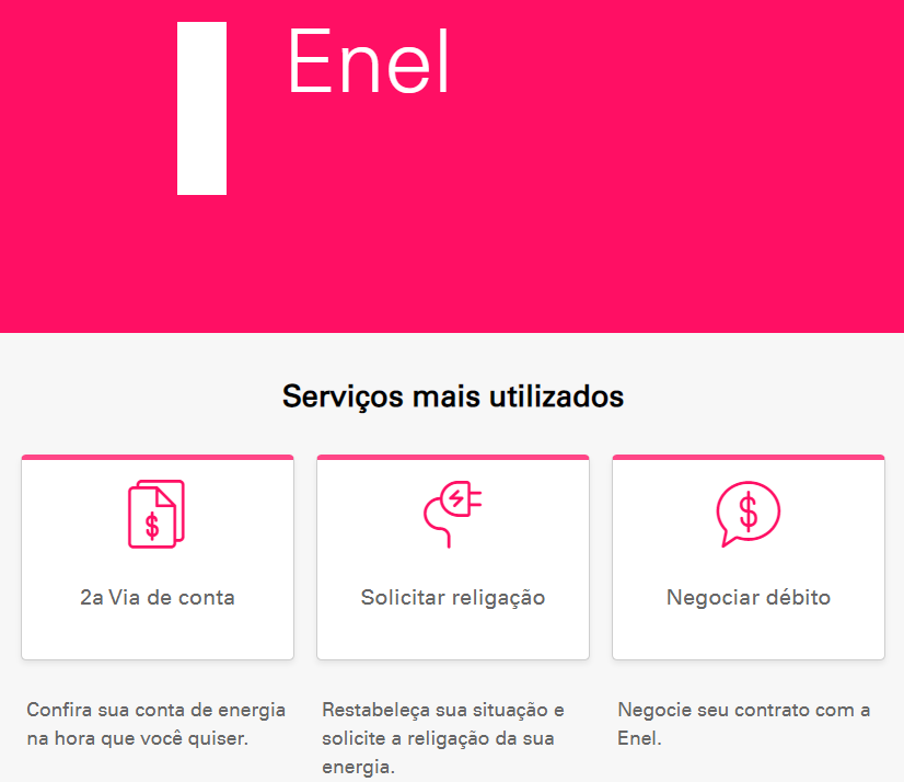 Enel 2 Via – Emitir Segunda Via Online, Boleto, Conta de Luz